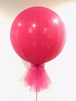 3 Foot Hot Pink with Hot Pink Tulle $73