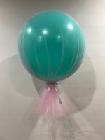 2 Foot Mint With Pink Tulle