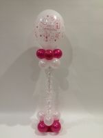 Holy Communion Balloon Brilliance Tower Pink