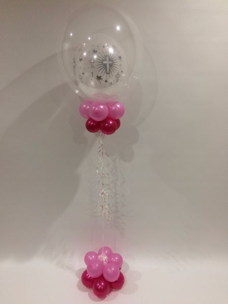 Religious Deco Bubble (Pink) on a Mini Base $43