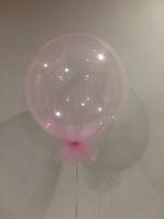 Deco Bubble With Pale Pink Tulle $45
