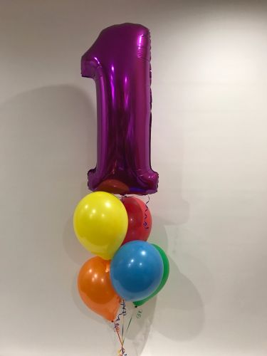 Balloon Numbers and Letters