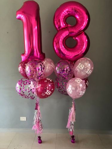 Balloon Numbers and Letters