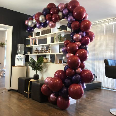 Organic Garland (Custom Burgundy's) $150 per metre