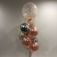 Tulle Bubble, 2 x 18 Confetti, 6 Latex & Tassels $136