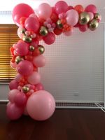 Organic Garland & Mesh Wall Hire $480 INC HIRE OF 1 WHITE PLINTH, DELIVERY & COLLECTION