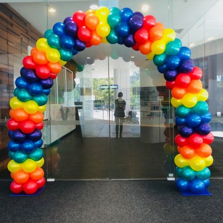 Rainbow Arch, Rows of Colour $300
