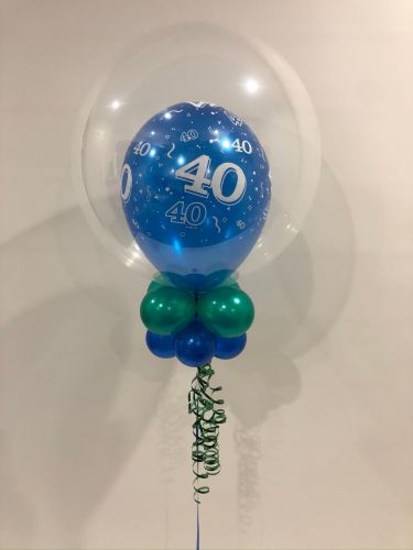Age 40 Deco Bubble $38