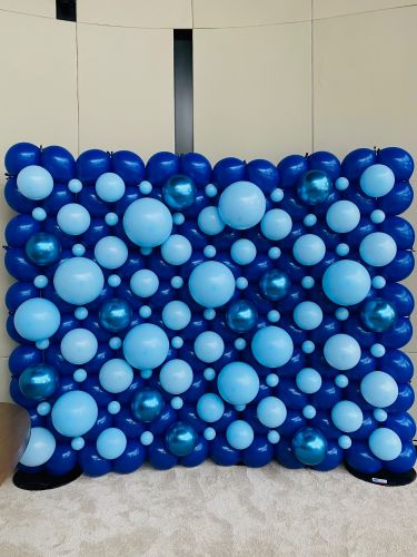 Bubble Wall $395 inc 1 White Plinth Hire. Your Choice of Colours