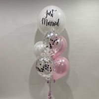 Personalised Bubble Confetti Bouquet $119
