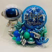 Astronaut Happy Birthday Marquee $185