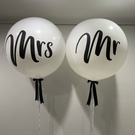 Jumbo Mrs & Mr $58 each