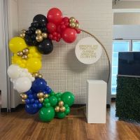 Organic Garland, Mesh Wall Hire & Sign to Keep $580 INC HIRE OF 1 WHITE PLINTH, DELIVERY & COLLECTION