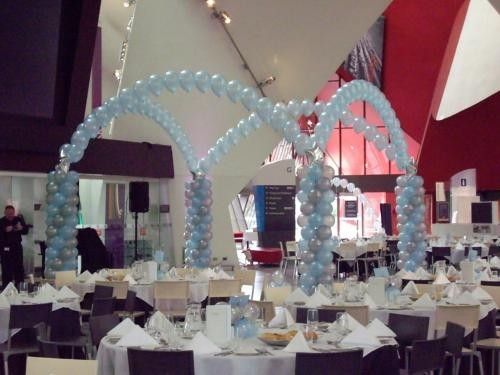 Blue & Silver Large Canopy $1000