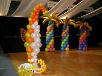 A balloon sculpture