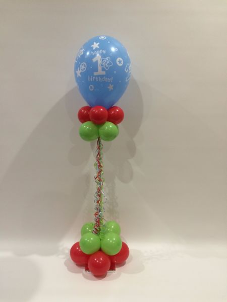 First Birthday Balloon Brilliance Tower